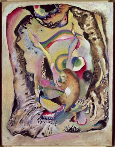 Painting on a Light Ground by Wassily Kandinsky